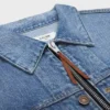 Giacca da camionista in denim di cotone Giacca da camionista in denim di cotone