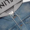 Giacca da camionista in denim di cotone Giacca da camionista in denim di cotone