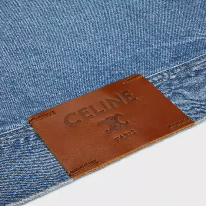 Giacca da camionista in denim di cotone Giacca da camionista in denim di cotone