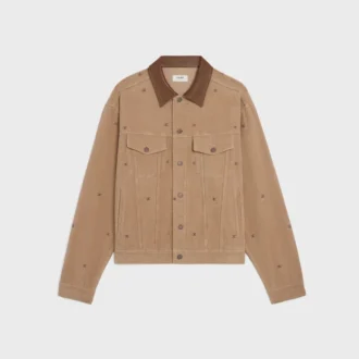 Giacca da camionista oversize in velluto a coste Giacca da camionista oversize in velluto a coste