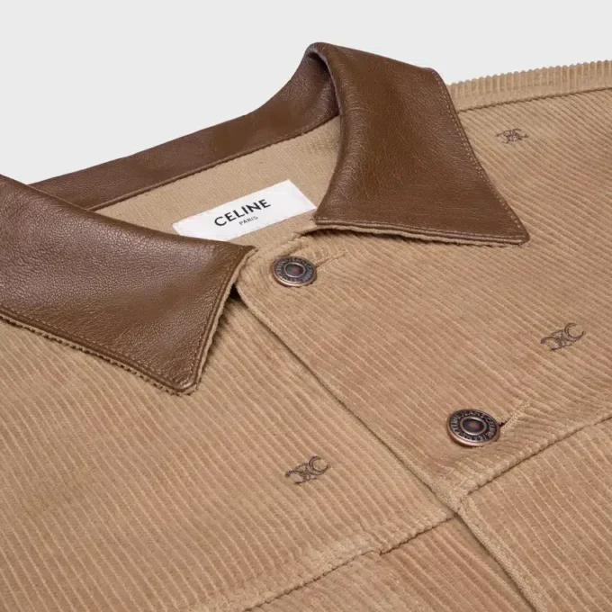 Giacca da camionista oversize in velluto a coste Giacca da camionista oversize in velluto a coste