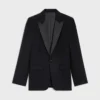 Giacca da smoking Classic in lana Grain De Poudre Giacca da smoking Classic in lana Grain De Poudre
