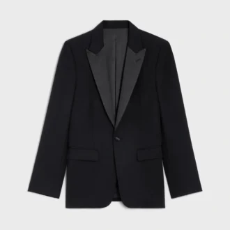 Giacca da smoking Classic in lana Grain De Poudre