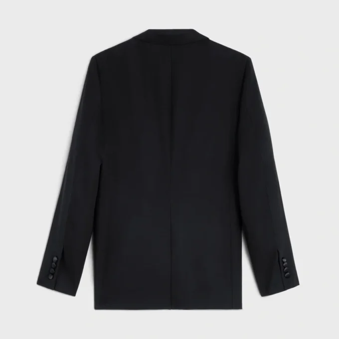 Giacca da smoking Classic in lana Grain De Poudre Giacca da smoking Classic in lana Grain De Poudre