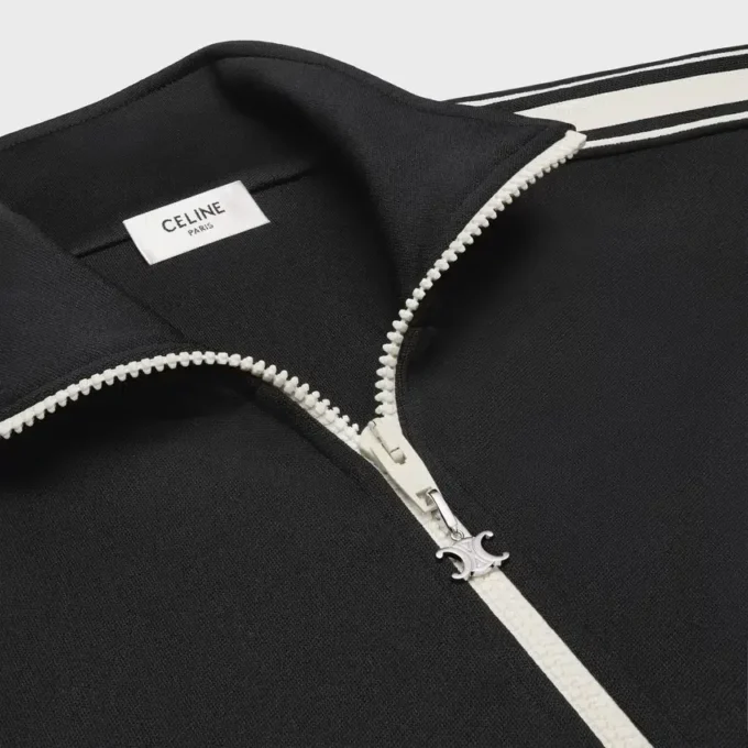 Giacca della tuta CELINE in jersey double face Giacca della tuta CELINE in jersey double face