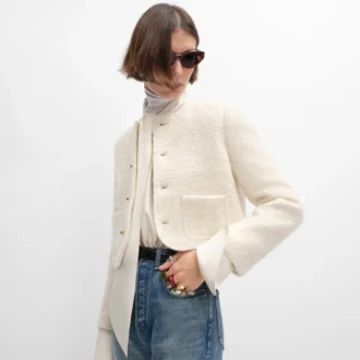 Giacca Icone in cashmere e lana Natta