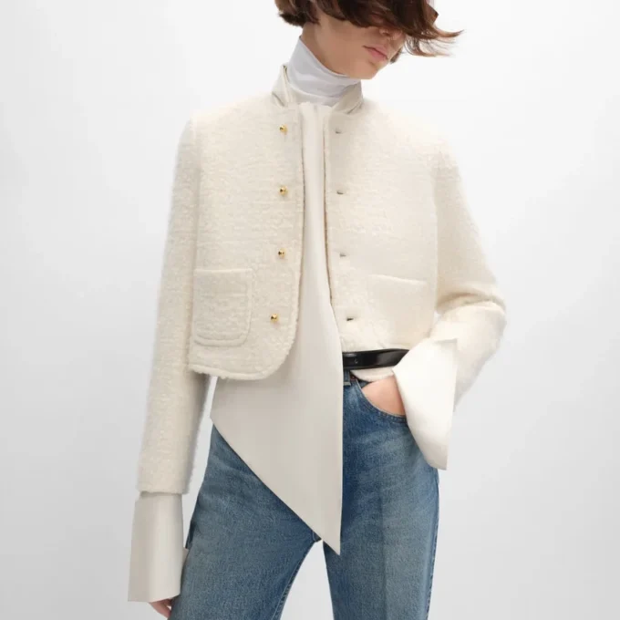 Giacca Icone in cashmere e lana Natta