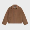 Giacca in cashmere double-face e cammello Giacca in cashmere double-face e cammello
