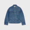 Giacca in denim rigido