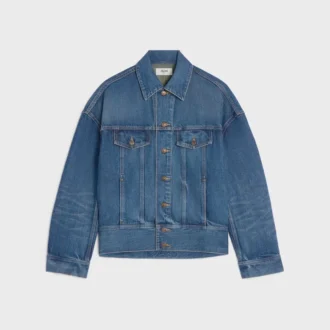 Giacca in denim rigido