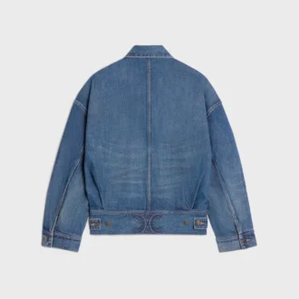 Giacca in denim rigido