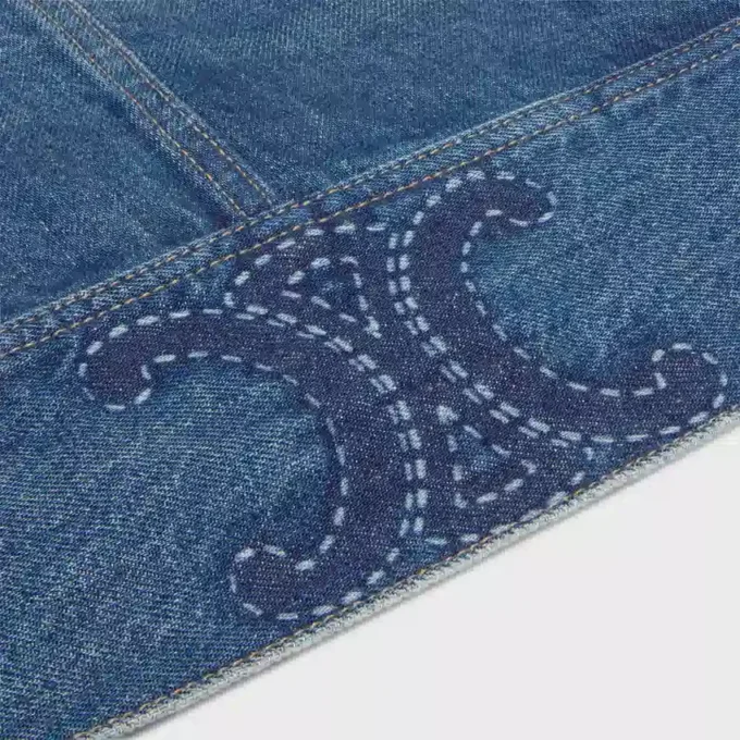 Giacca in denim rigido