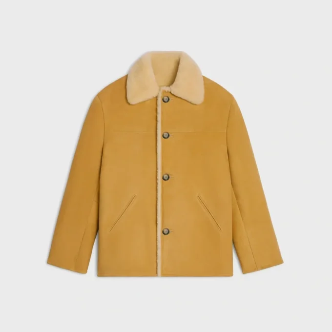 Giacca in pelle scamosciata Giacca in pelle scamosciata