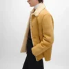 Giacca in pelle scamosciata Giacca in pelle scamosciata