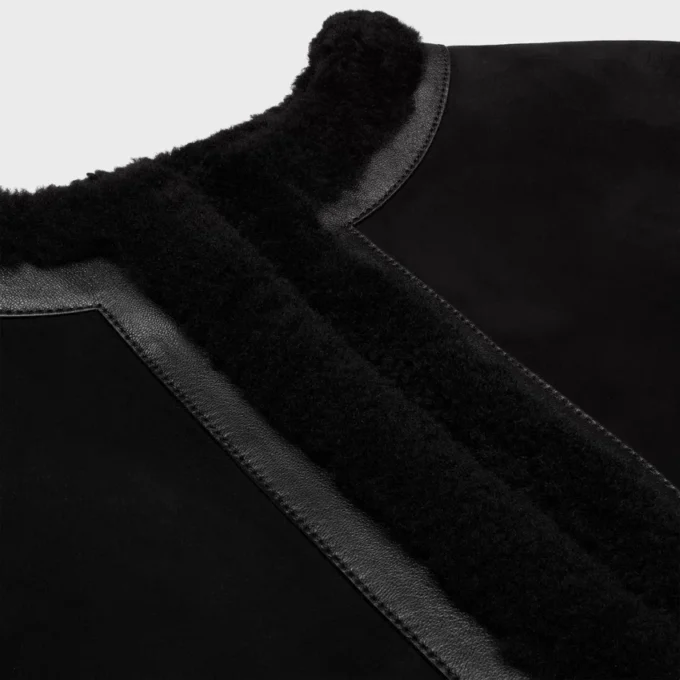 Giacca in pelle scamosciata Giacca in pelle scamosciata