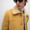 Giacca in pelle scamosciata Giacca in pelle scamosciata