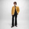 Giacca in pelle scamosciata Giacca in pelle scamosciata