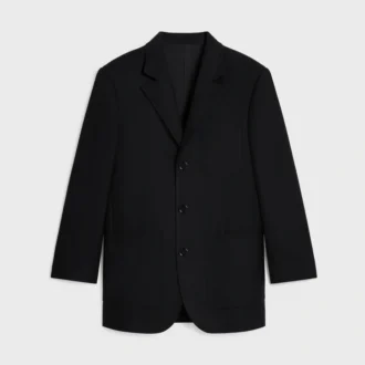 Giacca sartoriale in flanella di cashmere