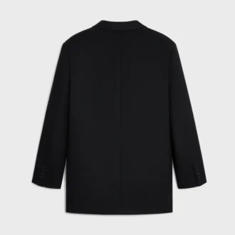 Giacca sartoriale in flanella di cashmere