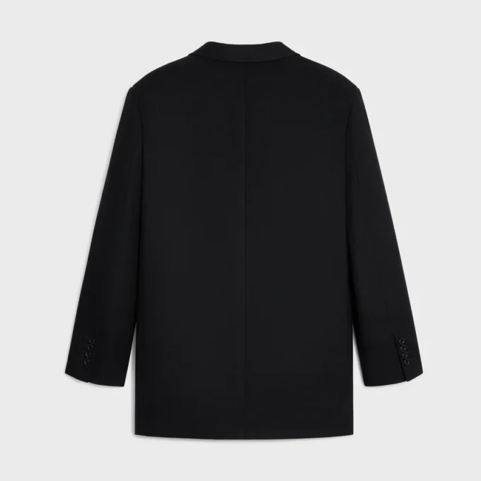 Giacca sartoriale in flanella di cashmere