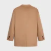 Giacca sartoriale in flanella di cashmere