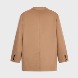 Giacca sartoriale in flanella di cashmere