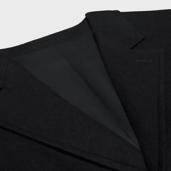 Giacca sartoriale in flanella di cashmere