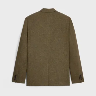 Giacca sartoriale in lana tricotine