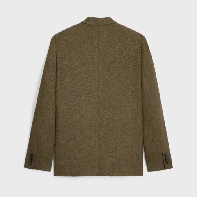 Giacca sartoriale in lana tricotine Giacca sartoriale in lana tricotine