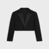 Giacca Spencer Tux in gabardine di lana