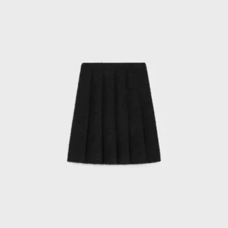 Gonna a pieghe in bouclé Natta Gonna a pieghe in bouclé Natta