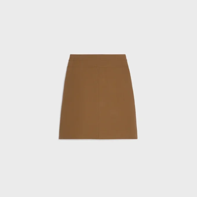 Gonna corta in twill di cotone