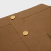 Gonna corta in twill di cotone
