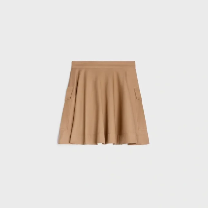 Gonna in twill di cotone Gonna in twill di cotone