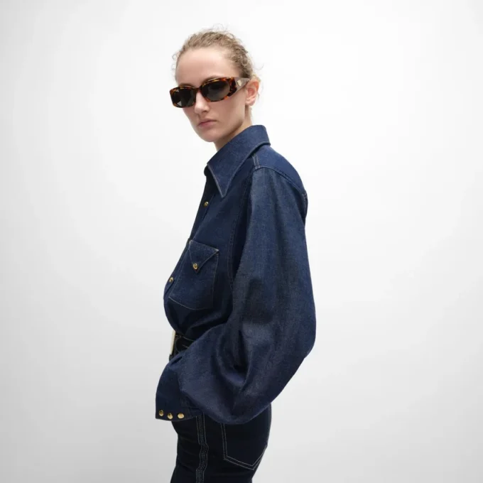 in denim in denim
