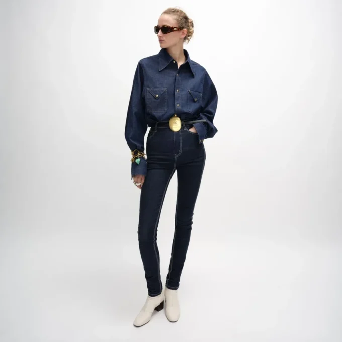 in denim in denim