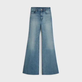 Jeans a zampa 001 in denim