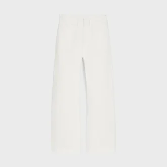 Jeans a zampa 002 in denim indaco