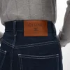 Jeans a zampa 003 in denim indaco leggero