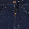 Jeans a zampa 003 in denim indaco leggero