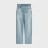 Jeans boyfriend 001 in denim di cotone Jeans boyfriend 001 in denim di cotone