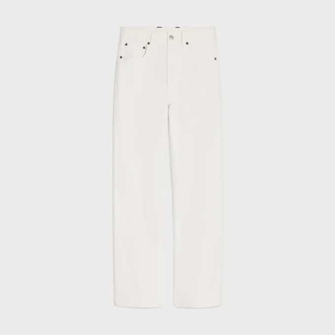 Jeans boyfriend 001 in denim di cotone