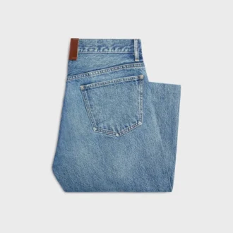 Jeans boyfriend 001 in denim di cotone