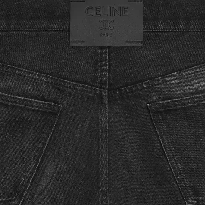 Jeans boyfriend 001 in denim di cotone Jeans boyfriend 001 in denim di cotone