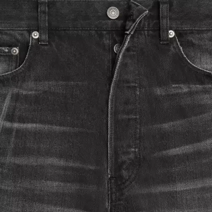 Jeans boyfriend 001 in denim di cotone Jeans boyfriend 001 in denim di cotone