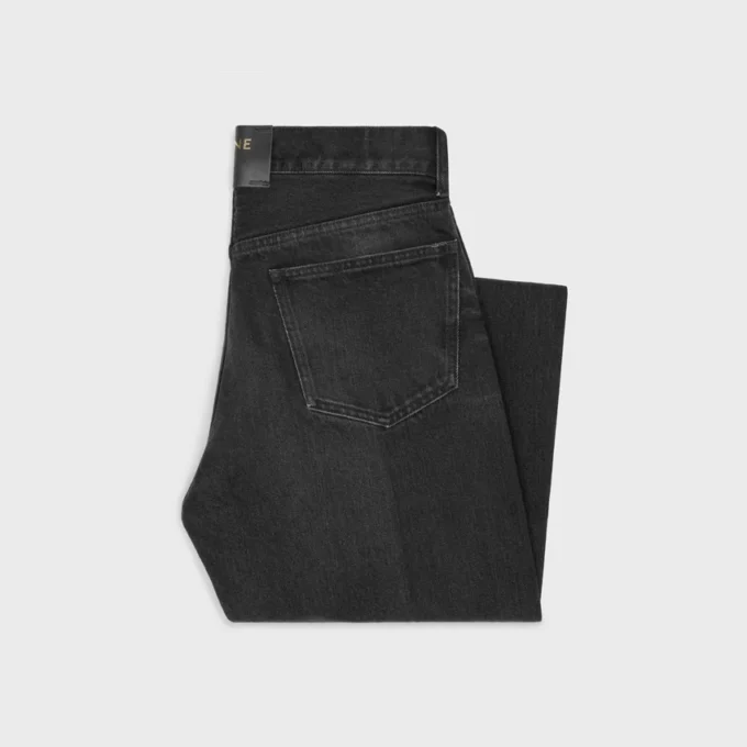Jeans boyfriend 001 in denim di cotone Jeans boyfriend 001 in denim di cotone