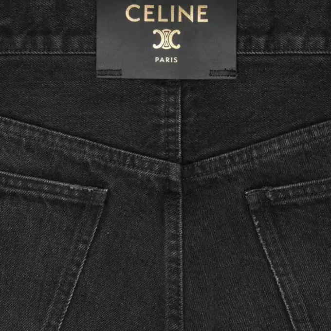 Jeans boyfriend 001 in denim di cotone Jeans boyfriend 001 in denim di cotone