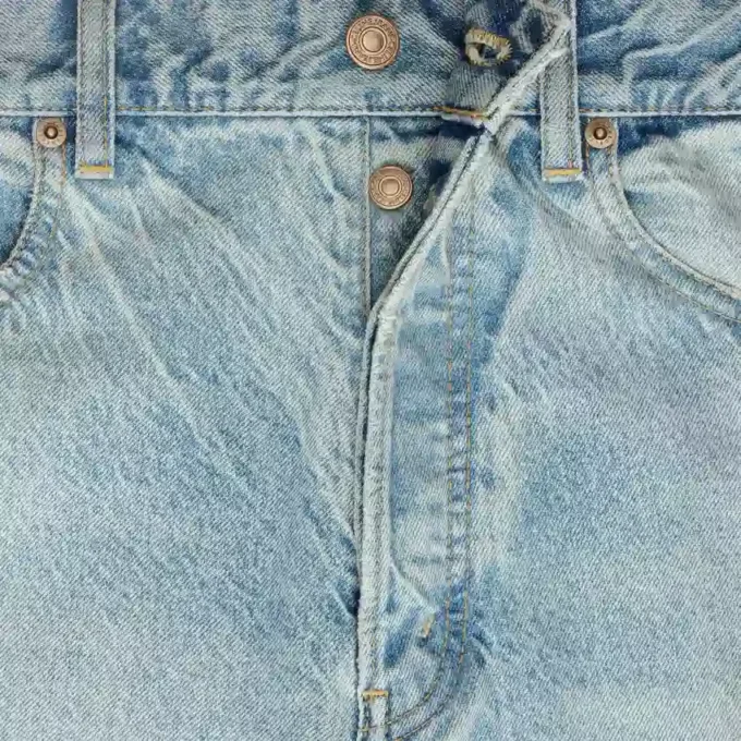 Jeans boyfriend 001 in denim di cotone Jeans boyfriend 001 in denim di cotone