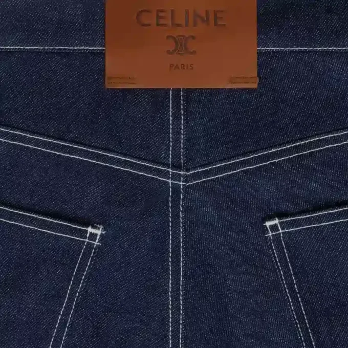 Jeans boyfriend 002 in denim indaco leggero Jeans boyfriend 002 in denim indaco leggero