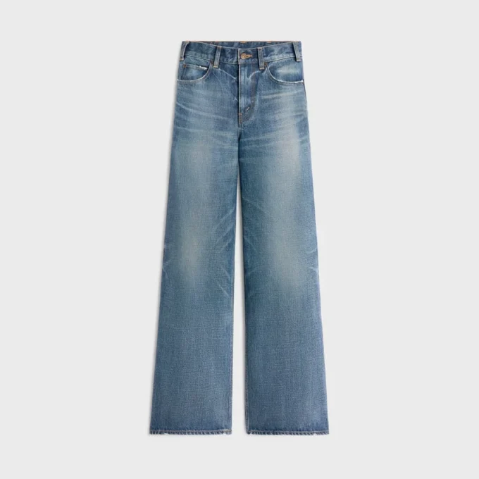 Jeans da surf svasati in denim Union Wash Jeans da surf svasati in denim Union Wash